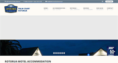 Desktop Screenshot of palmcourtrotorua.co.nz