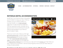 Tablet Screenshot of palmcourtrotorua.co.nz